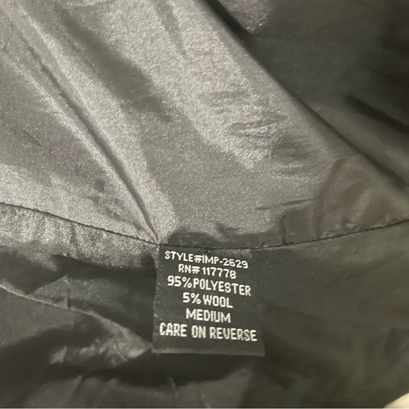 SOLD—LOVESTITCH TWEED TRENCH COAT | SIZE: M - Picture 8 of 8